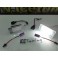 Suporte De Lampada De Matricula Com Led Branco Para Porsche Panamera 2010-