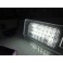 Suporte De Lampada De Matricula Com Led Branco Para Porsche Panamera 2010-