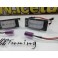 Suporte De Lampada De Matricula Com Led Branco Para Porsche Panamera 2010-