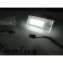Suporte De Lâmpada De Matricula Com Led Branco Para Audi TT 8N 2-doors 1999-2006.
