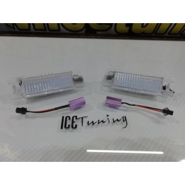 Suporte de lampada de matricula com led branco Opel Zafira B, Meriva A, B, Tigra B, Cascada, Ampera