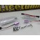 Suporte de lampada de matricula com led branco Opel Zafira B, Meriva A, B, Tigra B, Cascada, Ampera