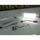 Suporte de lampada de matricula com led branco Opel Zafira B, Meriva A, B, Tigra B, Cascada, Ampera