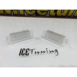 Suporte De L&acirc;mpada De Matricula Com Led Branco Para Opel Astra F 1992-1998, Calibra 1989-1997