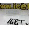 Suporte De Lâmpada De Matricula Com Led Branco Para Opel Vectra C Estate 02-08