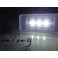 Suporte De Lampada De Matricula Com Led Branco Para Peugeot 3008 Crossover, 406 Coupe, 406, 407, 508, 607, 806, 807, 4008, 5008