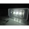 Suporte De Lampada De Matricula Com Led Branco Para Peugeot 3008 Crossover, 406 Coupe, 406, 407, 508, 607, 806, 807, 4008, 5008