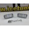 Suporte de lâmpada de matricula com led branco para SMART Fortwo 450, 451 (1998-2014)