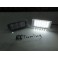 Suporte de lâmpada de matricula com led branco para SMART Fortwo 450, 451 (1998-2014)