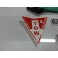Fita de reboque azul epr tow loop tow strap, verde
