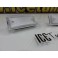 Suporte de lâmpada de matricula com led branco para Fiat Multipla, Marea, Marea Gamma