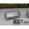 Suporte de lâmpada de matricula com led branco para Fiat Multipla, Marea, Marea Gamma