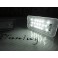 Suporte de lâmpada de matricula com led branco para Fiat Multipla, Marea, Marea Gamma