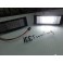 Suporte De Lâmpada De Matricula Com Led Branco Alfa Romeo Guilietta, 156, 159, 147, GT, Brena, Nuovo Spider