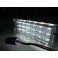 Suporte De Lâmpada De Matricula Com Led Branco Fiat 500 / 500 Abarth / 500 CABRIO 2007-2020 