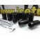Porcas / Lug Nuts em preto com 32x20mm 14x1.50 Conjunto 20 Unidades + Chave