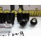 Porcas / Lug Nuts em preto com 32x20mm 14x1.50 Conjunto 20 Unidades + Chave