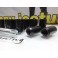 Porcas / Lug Nuts em preto com 32x20mm 14x1.50 Conjunto 20 Unidades + Chave