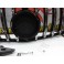 Grelha frontal Mercedes Classe C W205 2014-2019 ABS (plástico) GT-R LOOK cromado/preto brilhante