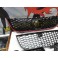 Kit 3 grelhas de para-choques vw polo 9N3 05-09 GTI LOOK abs (plastico)