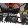 Kit 3 grelhas de para-choques vw polo 9N3 05-09 GTI LOOK abs (plastico)