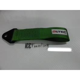 Fita de reboque verde ltec tow loop tow strap
