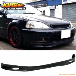 Lip / Spoiler frontal Honda Civic EK, EJ 99-01 2, 3, 4 portas Spoon style PU(pl&aacute;stico)