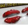 Capas de travao Brembo com tinta de alta temperatura Foliatec Vermelho Brilhante
