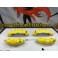 Kit 4 capas de travao Brembo com tinta de alta temperatura Foliatec Amarelo Brilhante