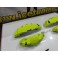 Kit 4 capas de travao Brembo com tinta de alta temperatura Foliatec Verde Toxic Brilhante