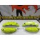Kit 4 capas de travao Brembo com tinta de alta temperatura Foliatec Verde Toxic Brilhante