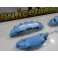 Kit 4 capas de travao Brembo com tinta de alta temperatura Foliatec Azul celeste Brilhante