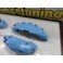 Kit 4 capas de travao Brembo com tinta de alta temperatura Foliatec Azul celeste Brilhante