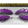 Kit 4 capas de travao Brembo com tinta de alta temperatura Foliatec Roxo Brilhante