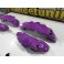 Kit 4 capas de travao Brembo com tinta de alta temperatura Foliatec Roxo Brilhante