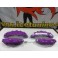 Kit 4 capas de travao Brembo com tinta de alta temperatura Foliatec Roxo Brilhante