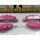 Kit 4 capas de travao Brembo com tinta de alta temperatura Foliatec Rosa Metálico Brilhante