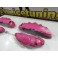 Kit 4 capas de travao Brembo com tinta de alta temperatura Foliatec Rosa Metálico Brilhante
