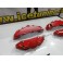 Kit 4 capas de travao Brembo com tinta de alta temperatura Foliatec Vermelho Mate