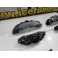 Kit 4 capas de travao Brembo com tinta de alta temperatura Foliatec Preto Mate