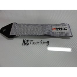 Fita de reboque cinza ltec tow loop tow strap