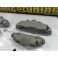 Kit 4 capas de travao Brembo com tinta de alta temperatura Foliatec Verde Tropa Mate