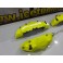 Kit 4 capas de travao Brembo com tinta de alta temperatura Foliatec Amarelo Neon Brilhante
