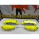 Kit 4 capas de travao Brembo com tinta de alta temperatura Foliatec Amarelo Neon Brilhante