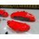 Kit 4 capas de travao Brembo com tinta de alta temperatura Foliatec Vermelho Neon Brilhante