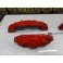 Kit 4 capas de travao Brembo com tinta de alta temperatura Foliatec Vermelho Performance Brilhante