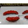 Kit 4 capas de travao Brembo com tinta de alta temperatura Foliatec Vermelho Performance Brilhante