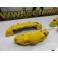 Kit 4 capas de travao Brembo com tinta de alta temperatura Foliatec Amarelo Performance Brilhante
