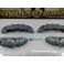 Kit 4 capas de travao Brembo com tinta de alta temperatura Foliatec Cinza Prata Metalico Marina Bay Brilhante