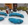 Capas Brembo + Tinta alta temperatura Foliatec Azul Celeste Brilhante